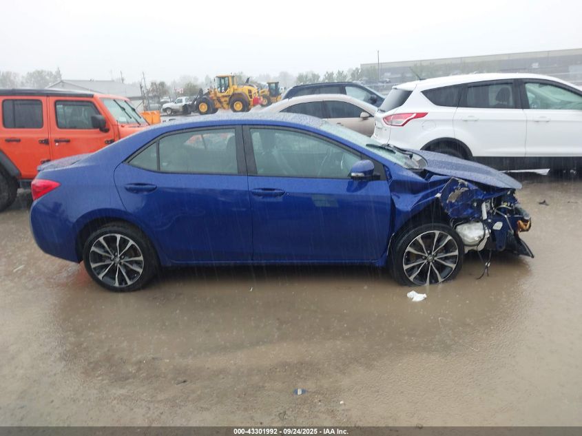 2018 Toyota Corolla Se VIN: 2T1BURHEXJC985447 Lot: 43301992