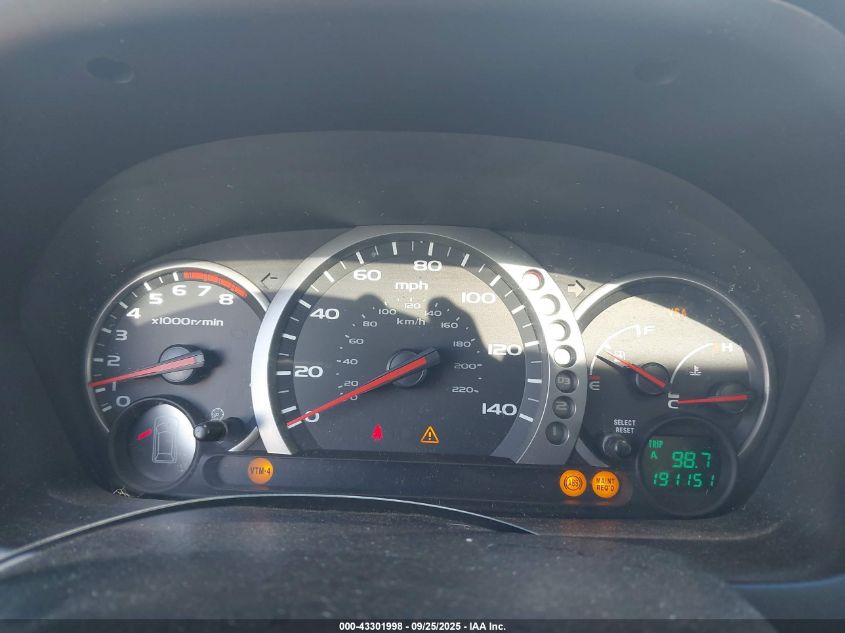 2005 Honda Pilot Ex-L VIN: 5FNYF18615B025420 Lot: 43301998