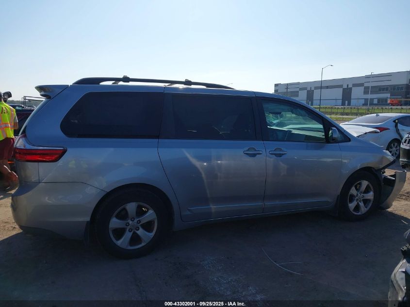 2015 Toyota Sienna Le 8 Passenger VIN: 5TDKK3DC9FS557911 Lot: 43302001