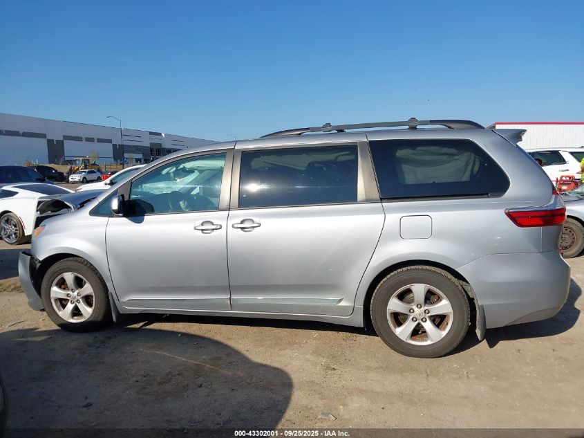 2015 Toyota Sienna Le 8 Passenger VIN: 5TDKK3DC9FS557911 Lot: 43302001