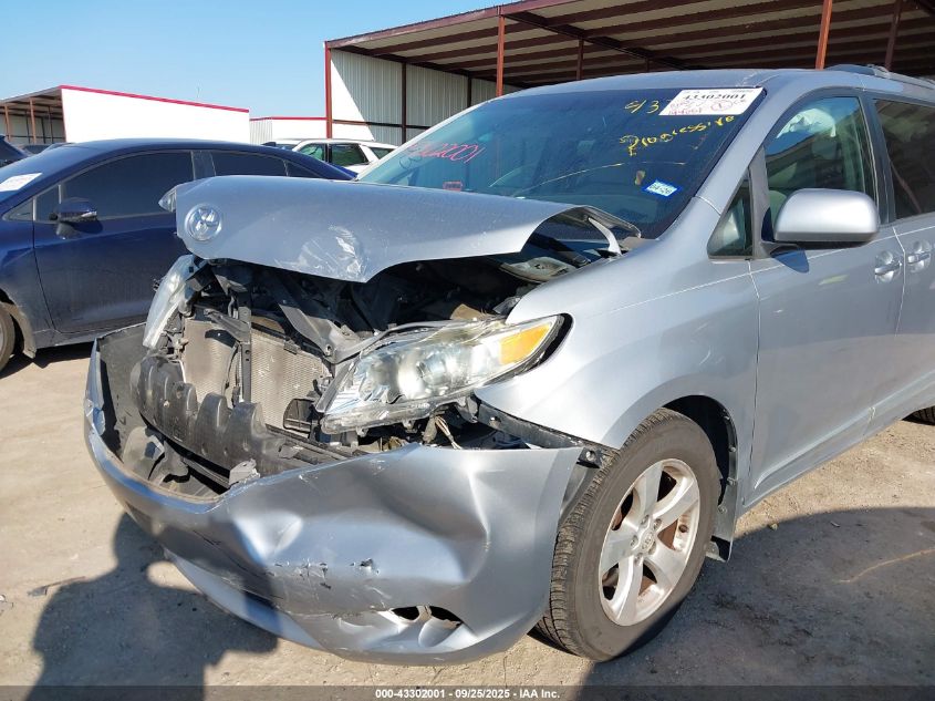 2015 Toyota Sienna Le 8 Passenger VIN: 5TDKK3DC9FS557911 Lot: 43302001