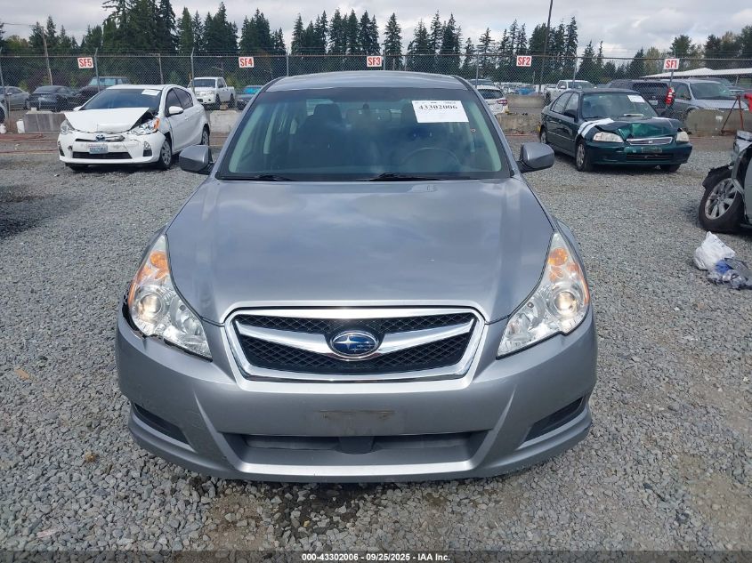 2011 Subaru Legacy 2.5I Premium VIN: 4S3BMBG6XB3252309 Lot: 43302006