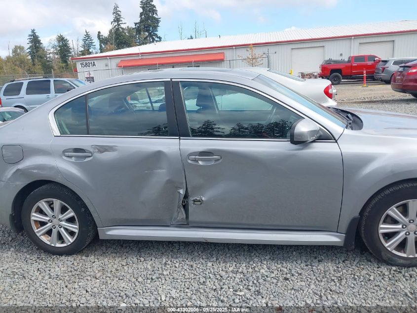 2011 Subaru Legacy 2.5I Premium VIN: 4S3BMBG6XB3252309 Lot: 43302006