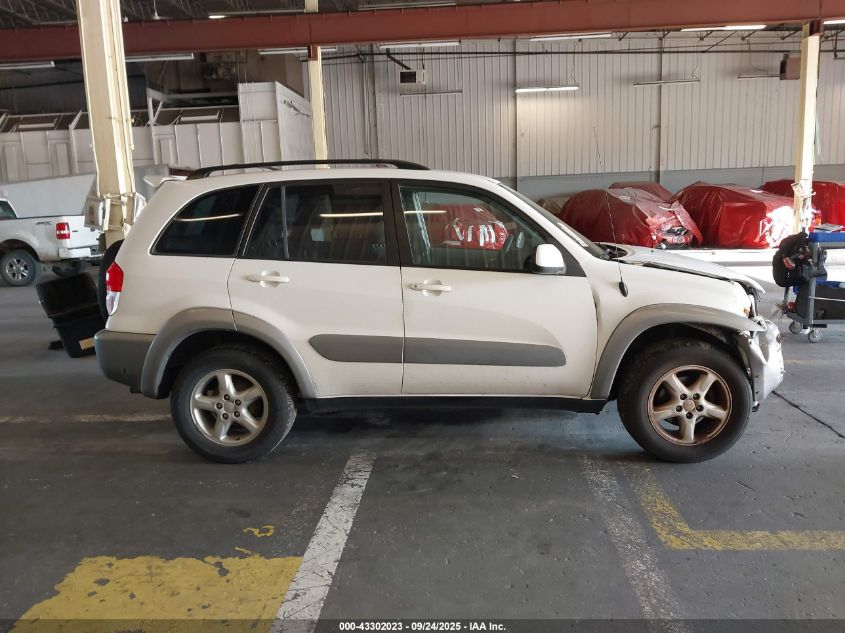 2001 Toyota Rav4 VIN: JTEHH20V016013005 Lot: 43302023