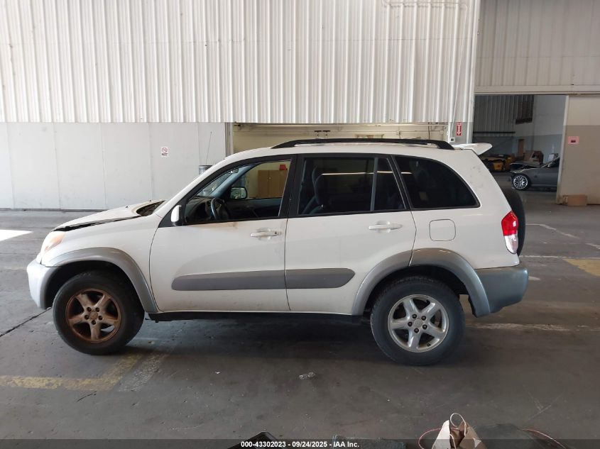 2001 Toyota Rav4 VIN: JTEHH20V016013005 Lot: 43302023