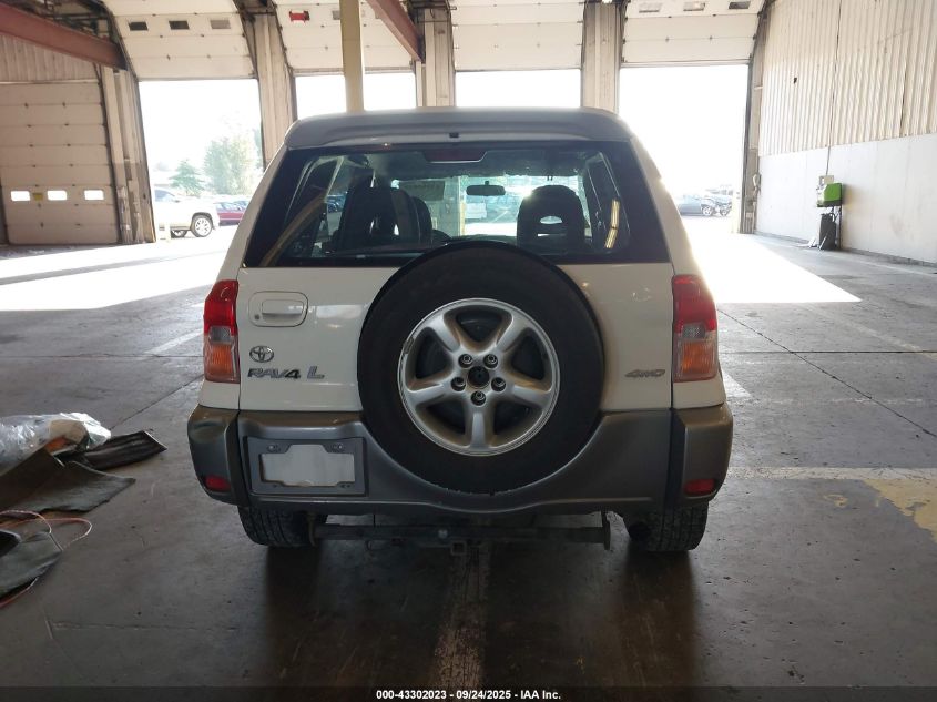2001 Toyota Rav4 VIN: JTEHH20V016013005 Lot: 43302023