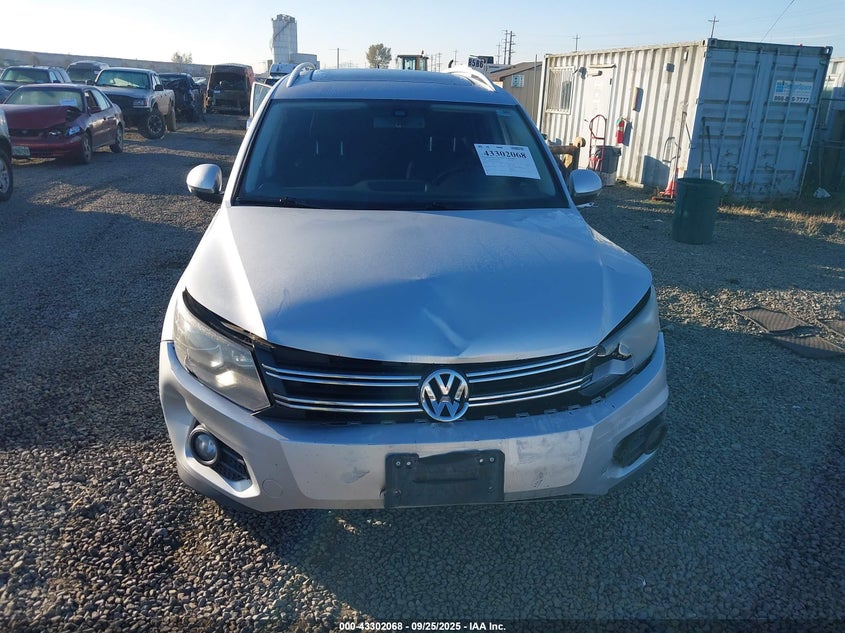 2016 VOLKSWAGEN TIGUAN SE - WVGBV7AX2GW592910