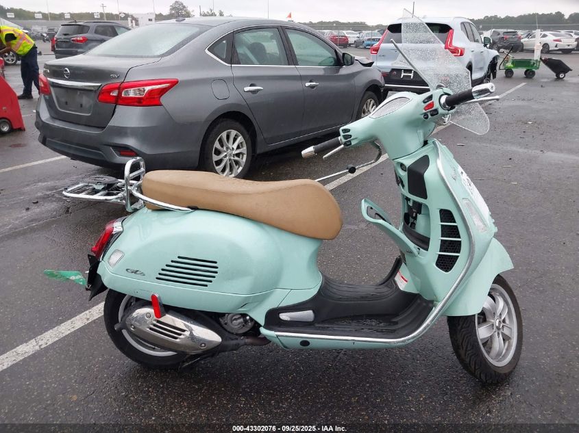 2022 Vespa Gts VIN: ZAPMA39M8N5101009 Lot: 43302076