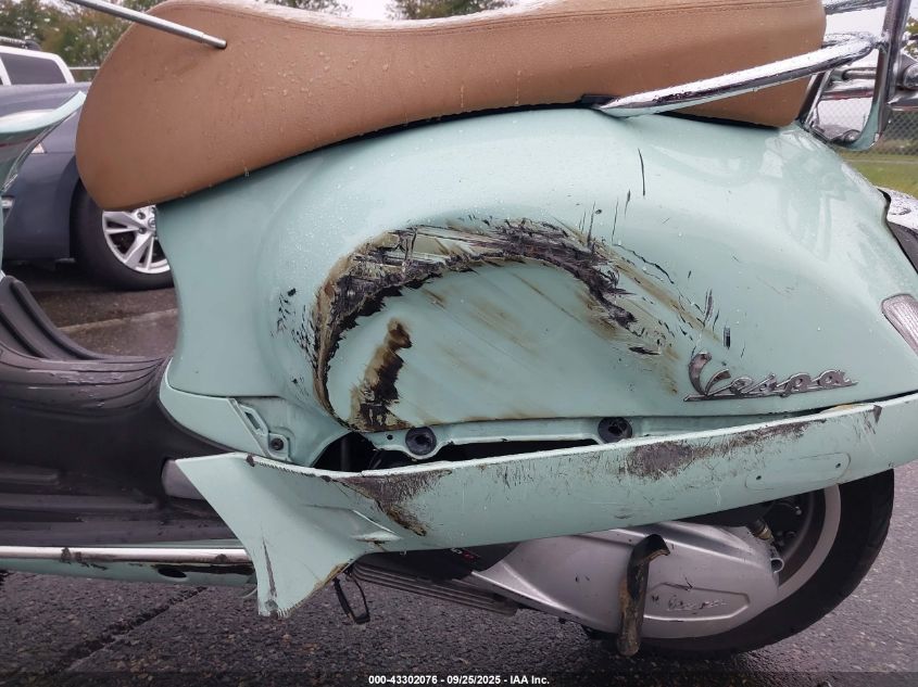 2022 Vespa Gts VIN: ZAPMA39M8N5101009 Lot: 43302076