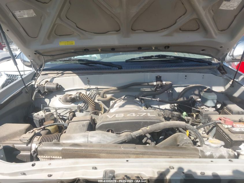 2004 Toyota Tundra Sr5 V8 VIN: 5TBET34184S442070 Lot: 43302078