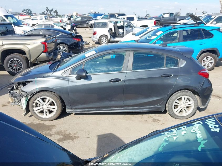 2017 Chevrolet Cruze Lt Auto VIN: 3G1BE6SM3HS513236 Lot: 43302087