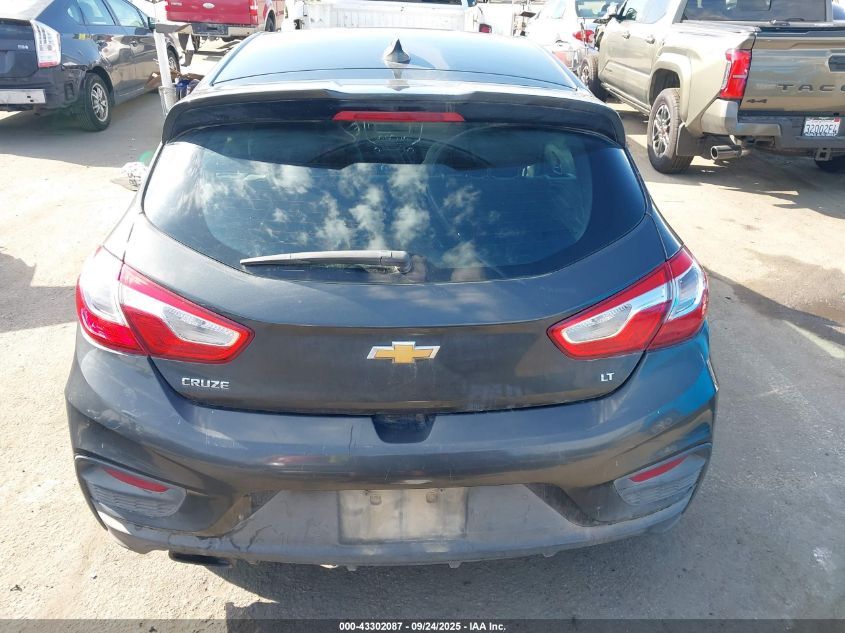 2017 Chevrolet Cruze Lt Auto VIN: 3G1BE6SM3HS513236 Lot: 43302087