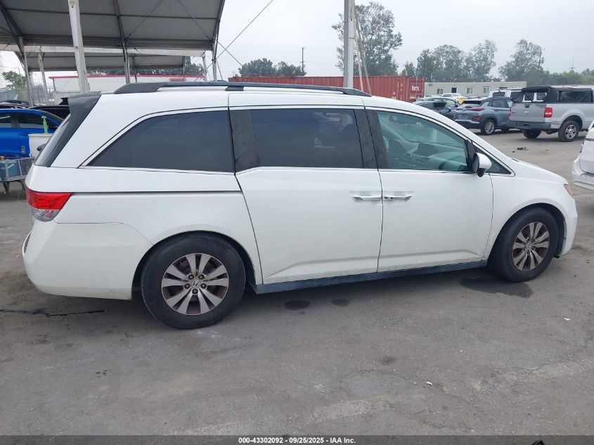 2016 Honda Odyssey Ex-L VIN: 5FNRL5H61GB127808 Lot: 43302092