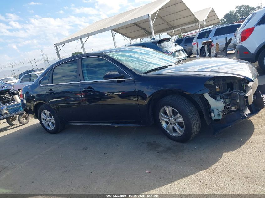 2014 Chevrolet Impala Limited Ls VIN: 2G1WA5E31E1140182 Lot: 43302098