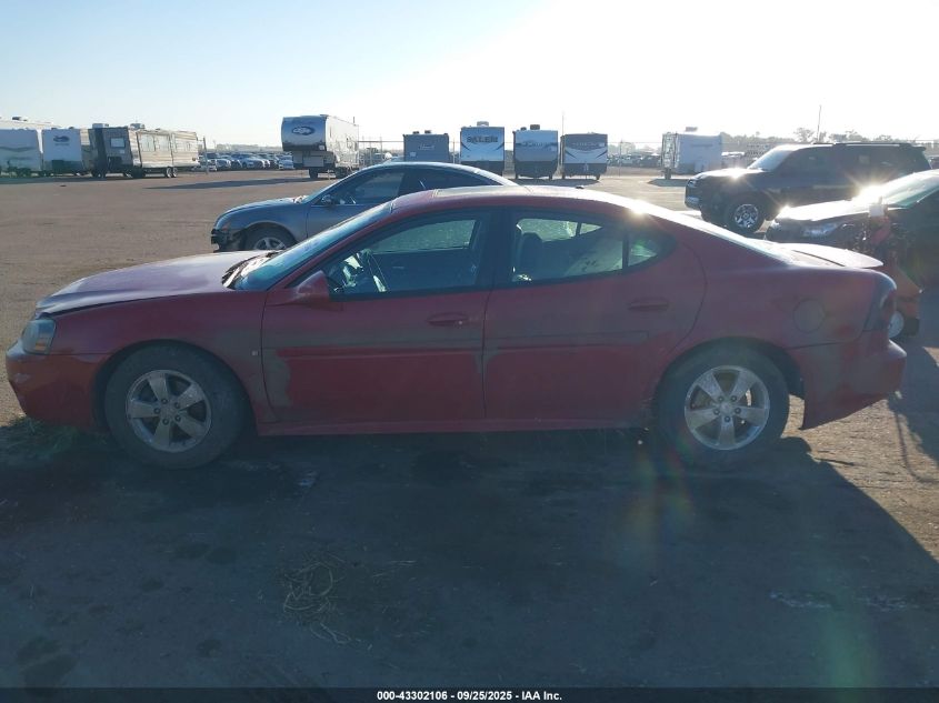 2007 Pontiac Grand Prix VIN: 2G2WP552071155227 Lot: 43302106