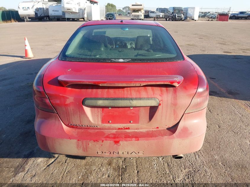 2007 Pontiac Grand Prix VIN: 2G2WP552071155227 Lot: 43302106