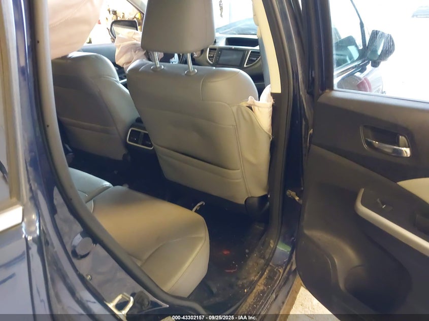 2015 Honda Cr-V Ex-L VIN: 5J6RM4H7XFL040608 Lot: 43302157