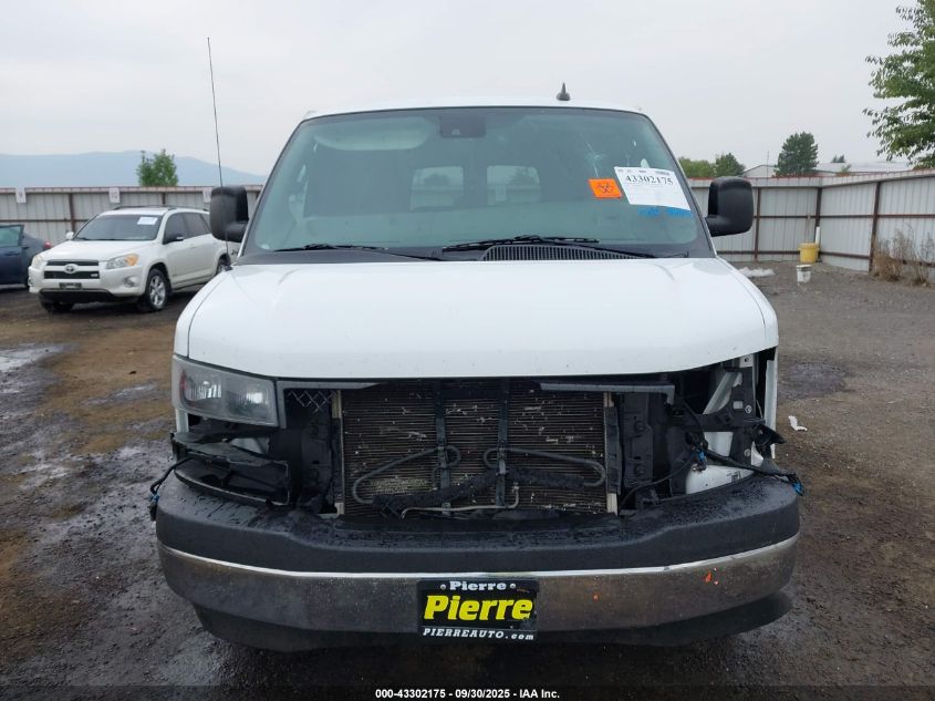 2020 Chevrolet Express Passenger Rwd 2500 Regular Wheelbase Lt VIN: 1GAWGFFG0L1155958 Lot: 43302175