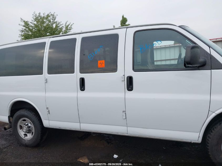 2020 Chevrolet Express Passenger Rwd 2500 Regular Wheelbase Lt VIN: 1GAWGFFG0L1155958 Lot: 43302175