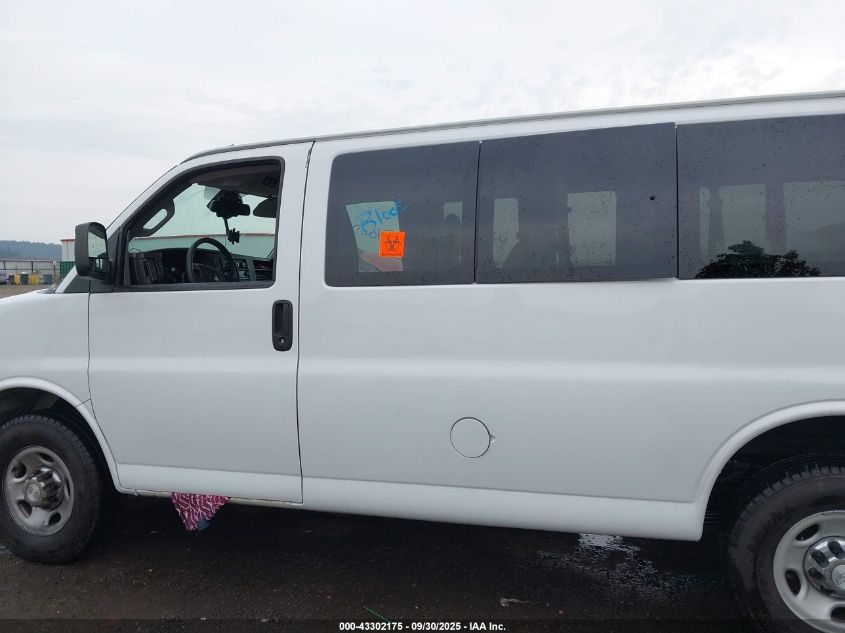 2020 Chevrolet Express Passenger Rwd 2500 Regular Wheelbase Lt VIN: 1GAWGFFG0L1155958 Lot: 43302175