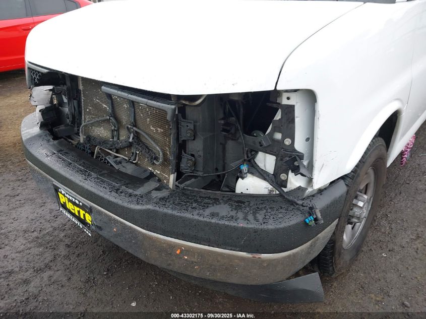 2020 Chevrolet Express Passenger Rwd 2500 Regular Wheelbase Lt VIN: 1GAWGFFG0L1155958 Lot: 43302175