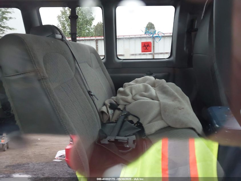 2020 Chevrolet Express Passenger Rwd 2500 Regular Wheelbase Lt VIN: 1GAWGFFG0L1155958 Lot: 43302175