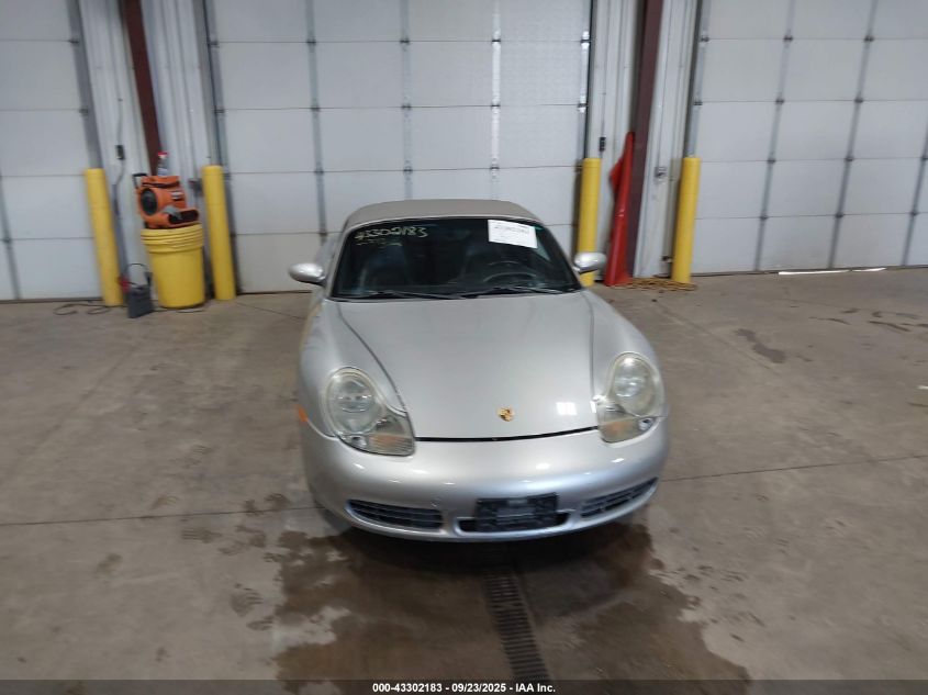 2002 Porsche Boxster S VIN: WP0CB29812U662614 Lot: 43302183