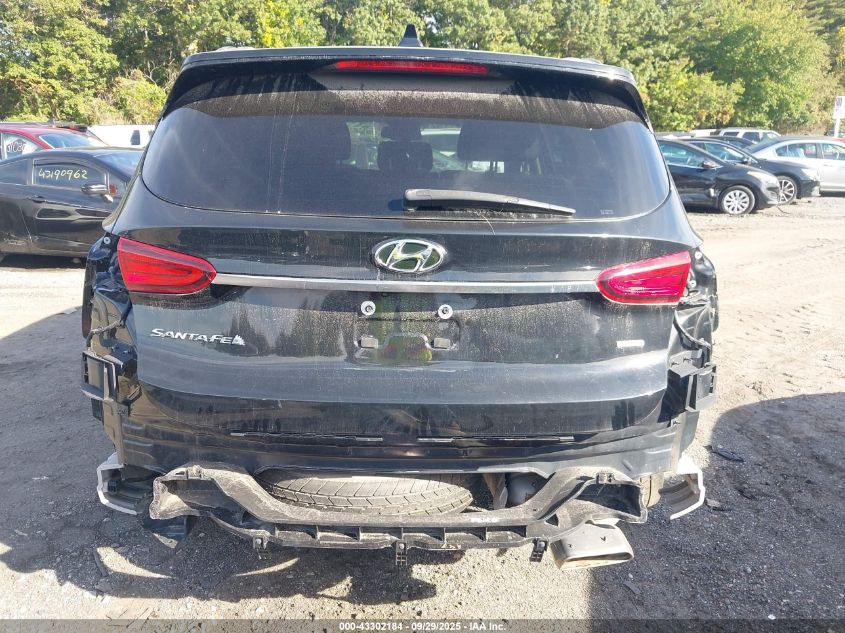 2020 Hyundai Santa Fe Sel VIN: 5NMS3CAD4LH286460 Lot: 43302184