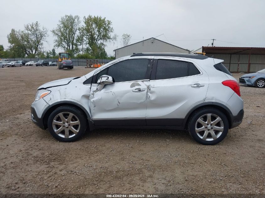 2016 Buick Encore Leather VIN: KL4CJCSB4GB639839 Lot: 43302194