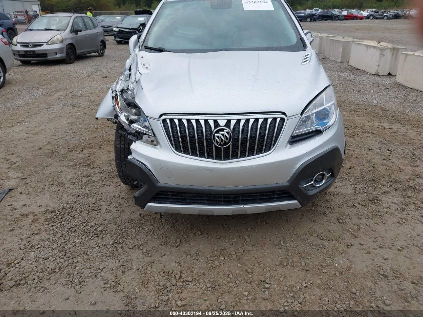 2016 Buick Encore Leather VIN: KL4CJCSB4GB639839 Lot: 43302194