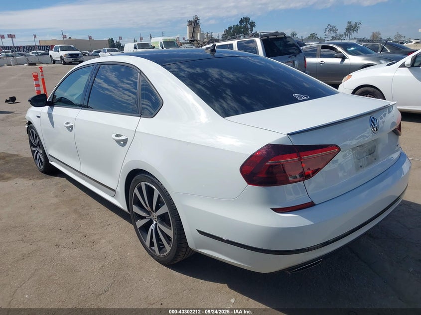 VIN 1VWJM7A34JC038838 2018 VOLKSWAGEN PASSAT 3.6L V6 GT