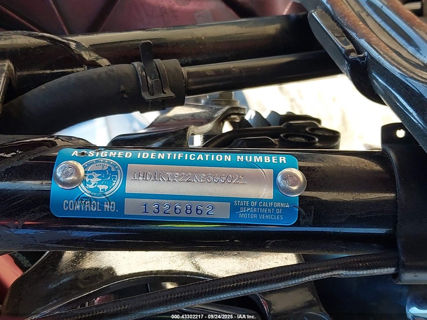 2022 HARLEY-DAVIDSON FLTRXS - 1HD1KTP22NB666021