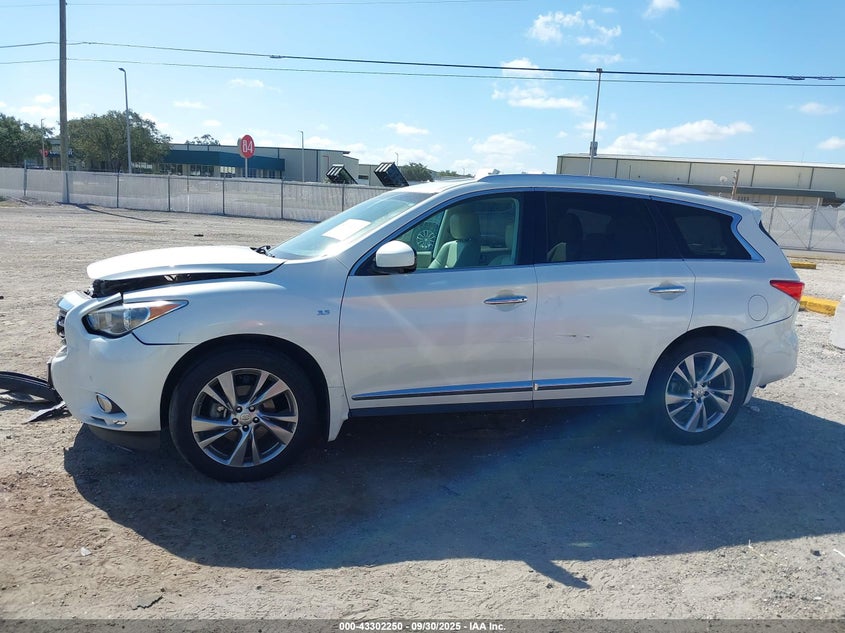 2015 Infiniti Qx60 VIN: 5N1AL0MNXFC557857 Lot: 43302250