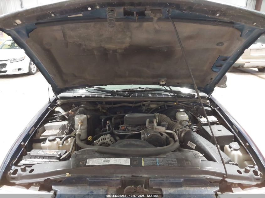 2002 Chevrolet Blazer Ls VIN: 1GNDT13W42K151100 Lot: 43302283