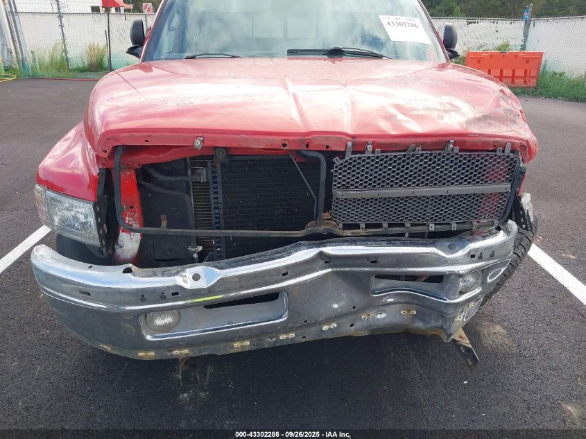 1998 Dodge Ram 1500 St VIN: 1B7HC13Y6WJ134063 Lot: 43302286