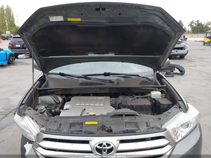 2013 Toyota Highlander Se V6 VIN: 5TDZK3EH7DS139420 Lot: 43302294