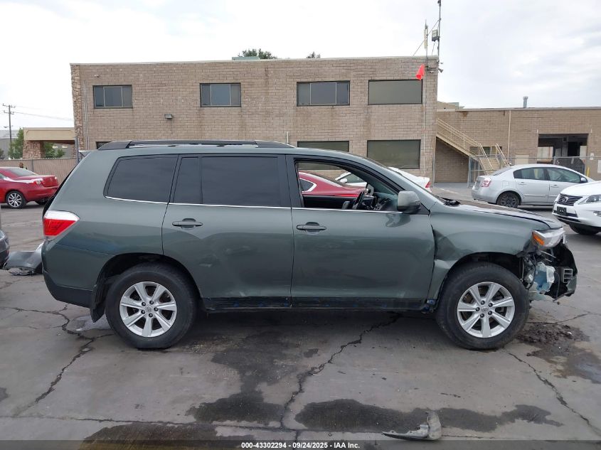 2013 Toyota Highlander Se V6 VIN: 5TDZK3EH7DS139420 Lot: 43302294
