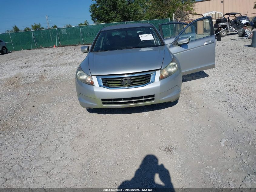 2010 Honda Accord 2.4 Lx VIN: 1HGCP2F3XAA040833 Lot: 43302333