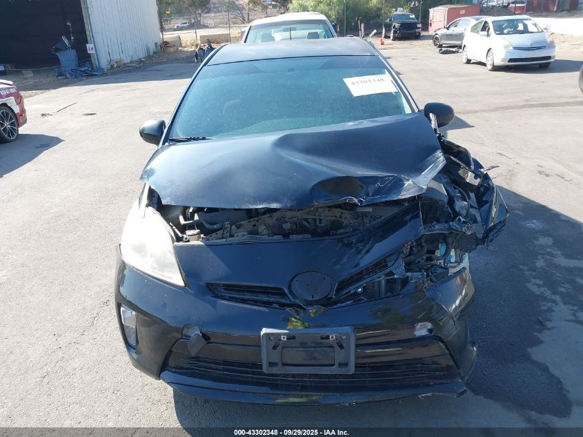 2014 Toyota Prius Two VIN: JTDKN3DU2E1771456 Lot: 43302348