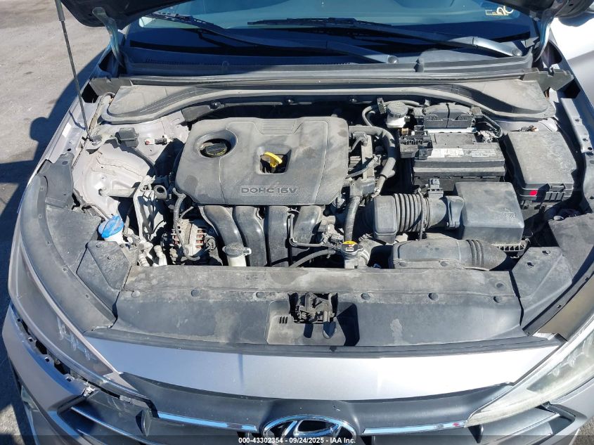 2020 Hyundai Elantra Se VIN: KMHD74LF2LU900492 Lot: 43302354