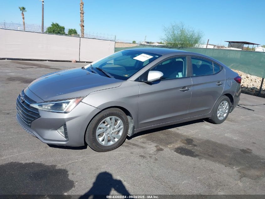 2020 Hyundai Elantra Se VIN: KMHD74LF2LU900492 Lot: 43302354
