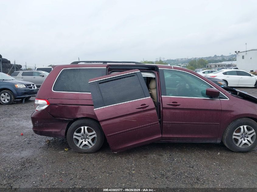 2007 Honda Odyssey Ex-L VIN: 5FNRL38707B453788 Lot: 43302377