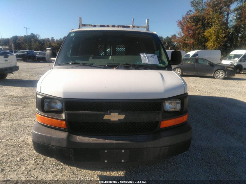 2014 Chevrolet Express 2500 Work Van VIN: 1GCWGFCA3E1102357 Lot: 43302382