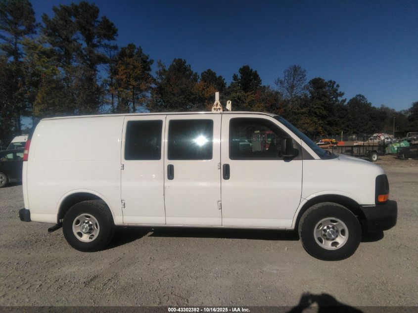2014 Chevrolet Express 2500 Work Van VIN: 1GCWGFCA3E1102357 Lot: 43302382