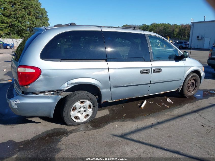 2003 Dodge Grand Caravan Se VIN: 1D4GP24353B162227 Lot: 43302404