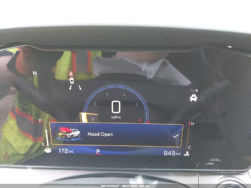 2025 Chevrolet Trax Fwd Activ VIN: KL77LKEP8SC065300 Lot: 43302427