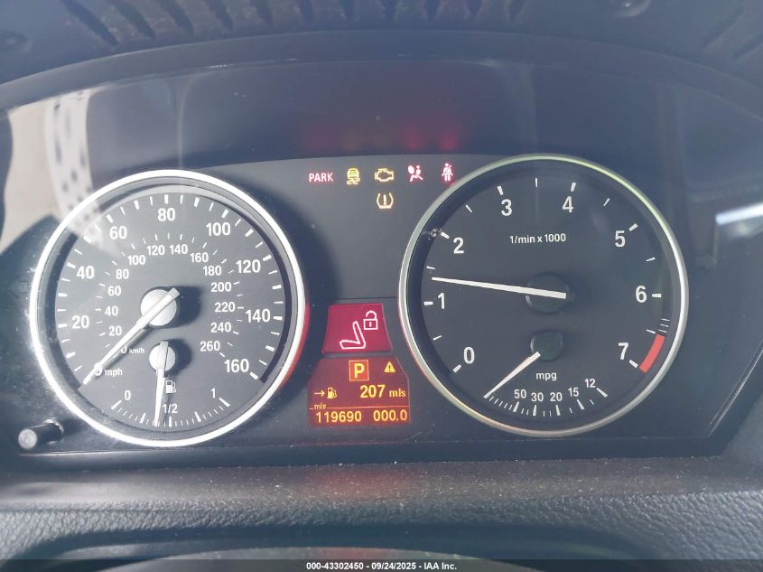 2011 BMW X5 xDrive50I VIN: 5UXZV8C55BL420349 Lot: 43302450