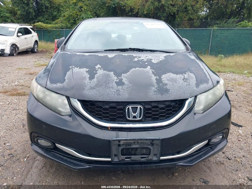 2013 Honda Civic Ex-L VIN: 2HGFB2F99DH516107 Lot: 43302506