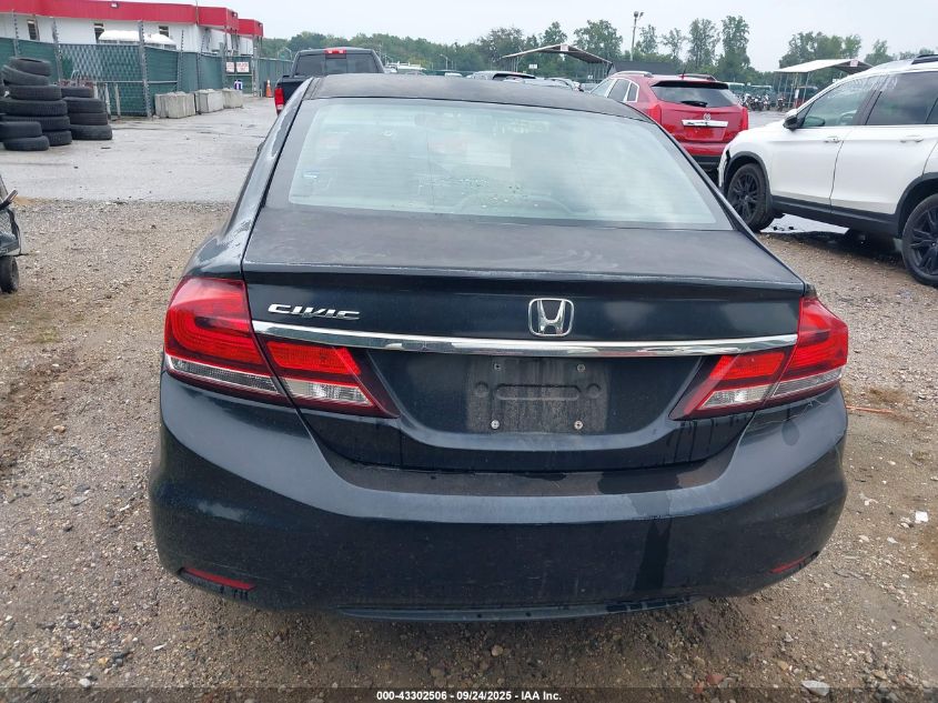 2013 Honda Civic Ex-L VIN: 2HGFB2F99DH516107 Lot: 43302506