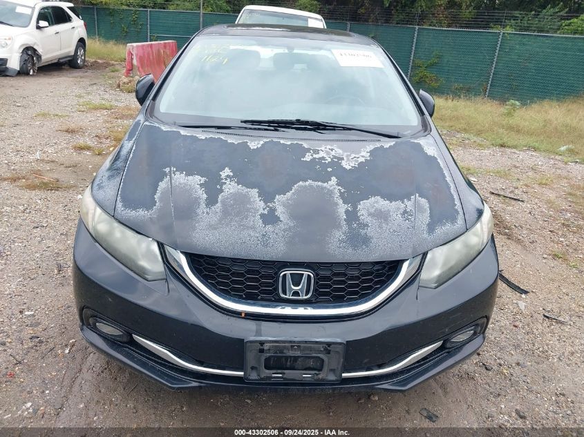 2013 Honda Civic Ex-L VIN: 2HGFB2F99DH516107 Lot: 43302506